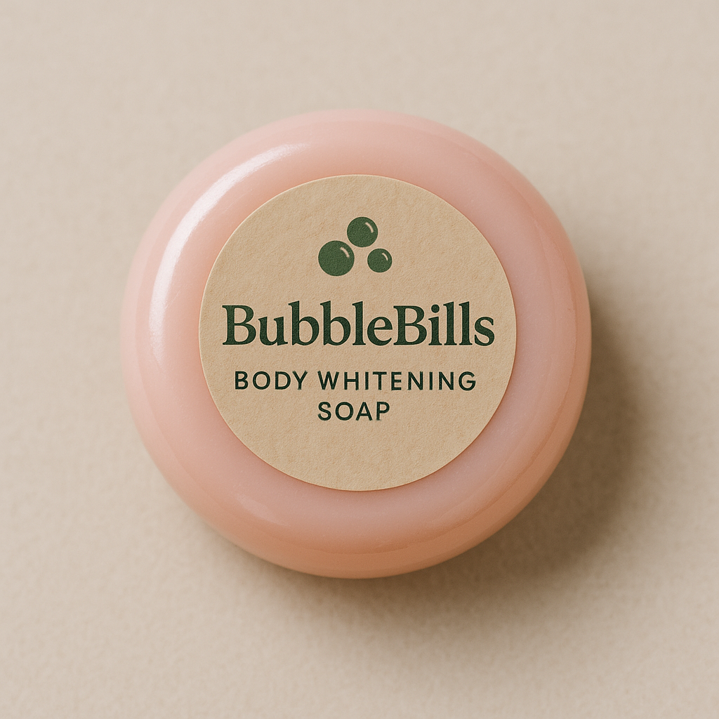 BubbleBills GlowRadiance Body Whitening Soap
For Bright, Smooth & Even-Toned Skin.(85g)