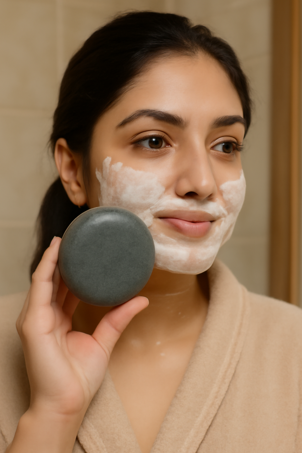 BubbleBills Hair Reduction Soap
Natural Solution for Fine Facial Hair_85g